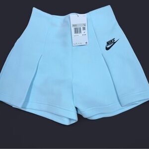 Nike Women's Sky Blue Athletic Shorts
